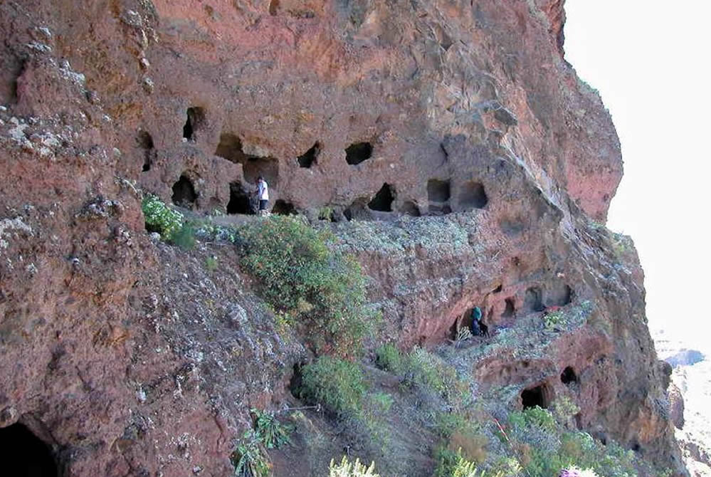 Canarian aboriginal caves